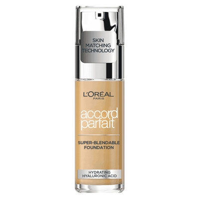 L’Oréal Paris Accord Parfait Foundation with Hyaluronic Acid - 5.N Sand