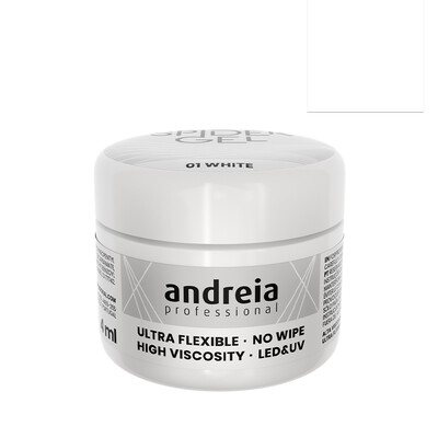 Andreia Spider Gel 01 White
