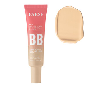 PAESE BB CREAM COM ÁCIDO HIALURÓNICO 01 IVORY