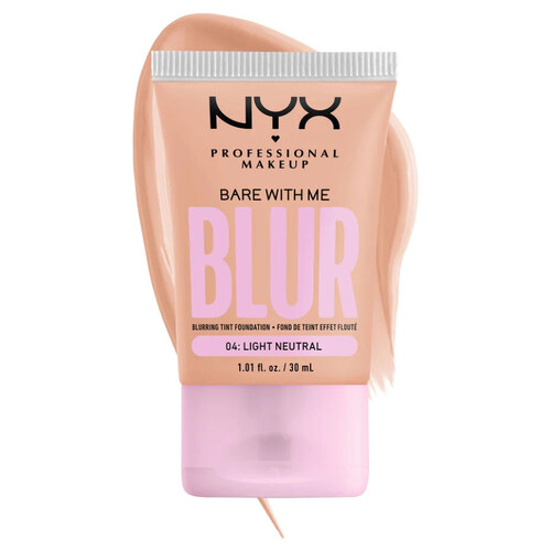 Nyx Pro Makeup Bare With Me Blur Base Líquida Efeito Blur 04 Light