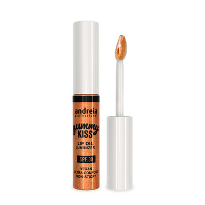 Andreia Yummy Kiss Lip Oil Iluminador para Labios SPF30 02 Summer Peach