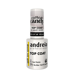 ANDREIA ALL IN ONE COTTON CANDY TOP COAT 01 MILKY WHITE