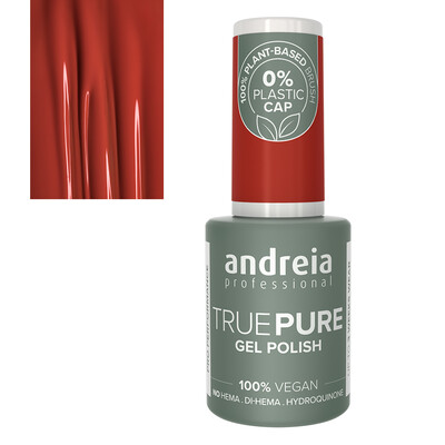 Andreia True Pure Esmalte de uñas en Gel T34 Marrón anaranjado