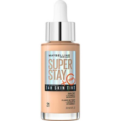 MAYBELLINE SUPER STAY 24H SKIN TINT FOUNDATION 21