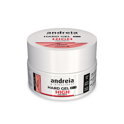 ANDREIA HARD GEL 2IN1 HIGH VISCOSITY BUILDER GEL PEACH