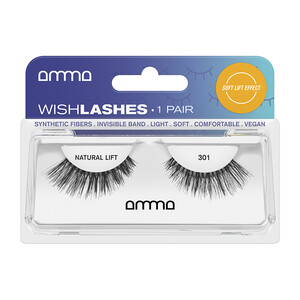 AMMA WISHLASHES PESTANAS POSTIÇAS EFEITO NATURAL E LIFT 301