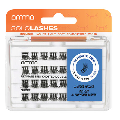 AMMA Sololashes Ultimate Trio Pestañas Postizas Double Flare S