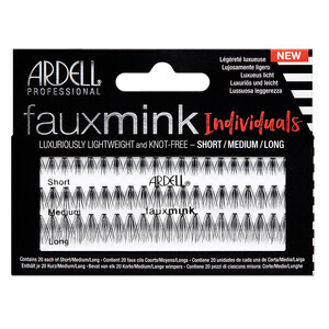 ARDELL KNOT-FREE FAUX MINK INDIVIDUALS COMBO PACK PESTANAS POSTIÇAS