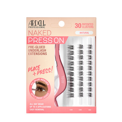 Ardell Naked Press On Pre-Glued Underlash Extensiones de Pestañas Naturales