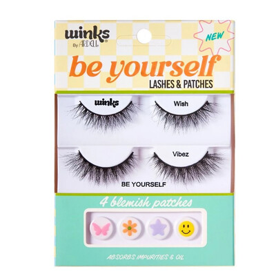 ARDELL WINKS BE YOURSELF WISH + VIBEZ CILS + PATCHES