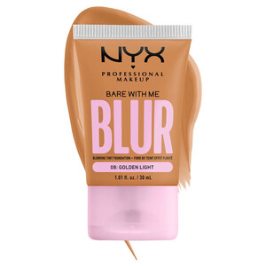 NYX Pro Makeup Bare With Me Blur Base Líquida Efecto Blur 08 Golden Light