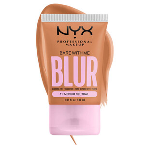 NYX Pro Makeup Bare With Me Blur Base Líquida Efecto Blur 11 Medium Neutral