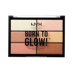 Nyx Pro Makeup Born To Glow Highlight Paleta de Iluminadores