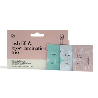 LASH PERFECT LASH LIFT TRIO LIFTING PARA PESTANAS E SOBRANCELHAS