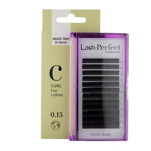 LASH PERFECT C CURL FLAT MIXED 8-13MM