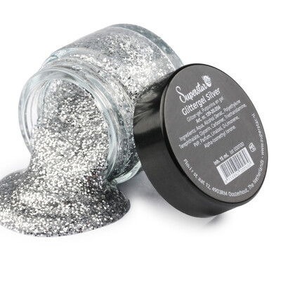 SUPERSTAR GLITTER GEL SILVER