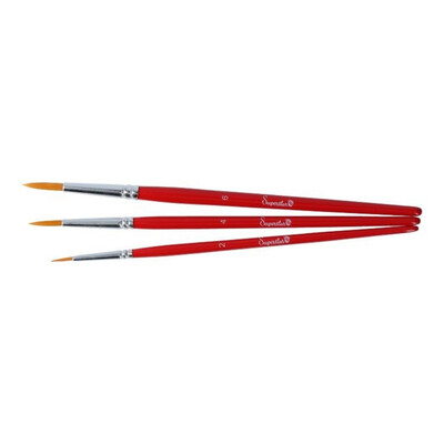 Superstar Synthetic Brushset Round Pinceles sintéticos redondos