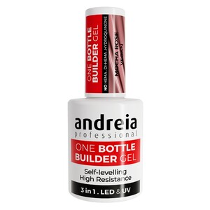 Andreia One Bottle Gel Constructor 3 En 1 Baja Viscosidad - Mocha Rose