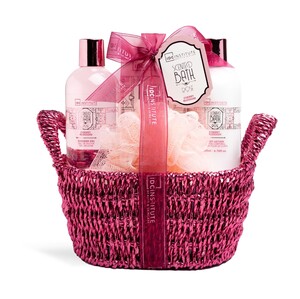 IDC Institute Coffret Scented Bath Rose Set de Banho e Corpo