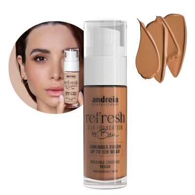 ANDREIA REFRESH SILK FOUNDATION BY BRU - 06.2 CINNAMON