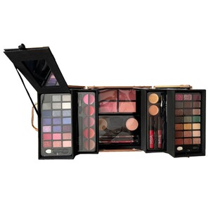 MYA COSMETICS MALA DE MAQUILHAGEM PROFISSIONAL GOLDEN ROSE