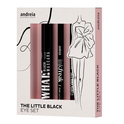 Andreia Coffret The Little Black Eye Set – Eyeliner + Lápis + Máscara