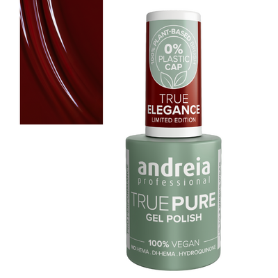 Andreia True Pure Esmalte De Uñas En Gel True Elegance TE4 Deep Mahogany