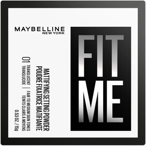 Maybelline Fit Me Mattifying Setting Powder Polvo Suelto Matificante 01