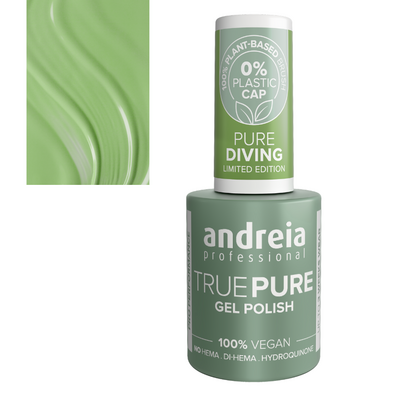 Andreia True Pure Gel Polish Pure Diving Collection PV1 - Green