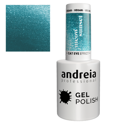 Andreia Verniz Gel Polish Coleção Meow Sunset Cat Eye Effect MW1