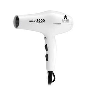 MS PROFESSIONAL 8900 SUPERSTAR SECADOR DE CABELO BRANCO