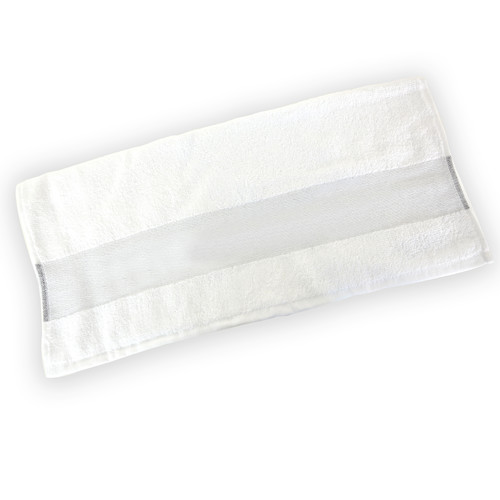 WHITE PLAIN TOWEL 1
