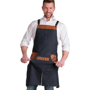 LACLA AVENTAL TEXANO JEANS