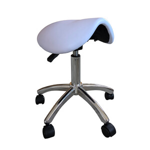 SADDLE STOOL WITH 1