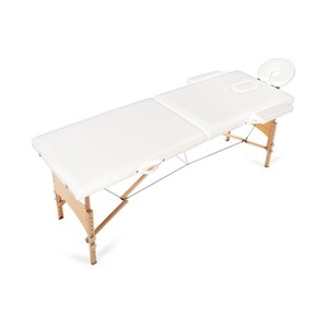 Camilla plegable de madera