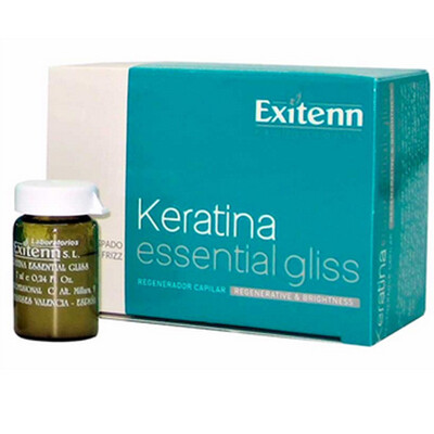 Exitenn Keratina Essential Gliss Ampollas para cabello