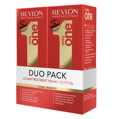 REVLON UNIQONE LEAVE-IN SPRAY 10 BENEFITS IN 1 TWIN PACK
