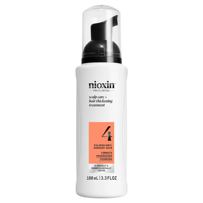 Nioxin Système 4 TRAITEMENT POUR CHEVEUX COLORÉS PERTE DE DENSITÉ AVANCÉE