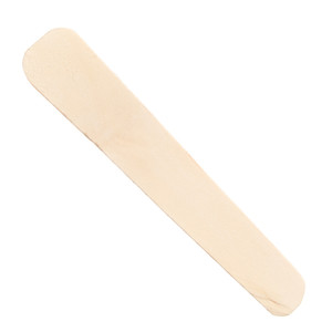 WOODEN SPATULA FOR WAX 100MM
