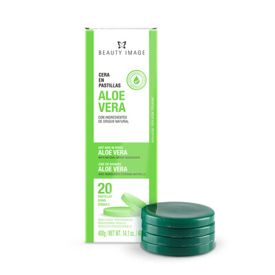 BEAUTY IMAGE ALOE VERA DEPILATORY WAX DISCS
