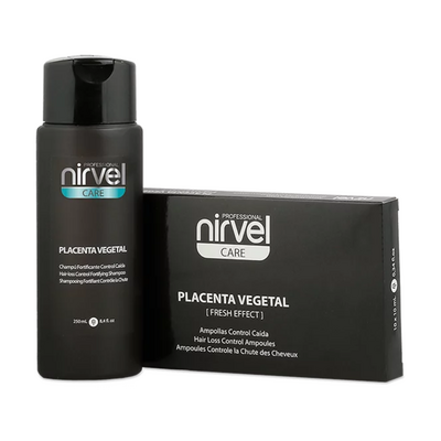 Nirvel Pack Care Placenta Vegetal (Champú + Ampollas)