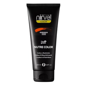 Mascarilla capilar colorante directa NIRVEL COLOR NUTRE COLOR NARANJA