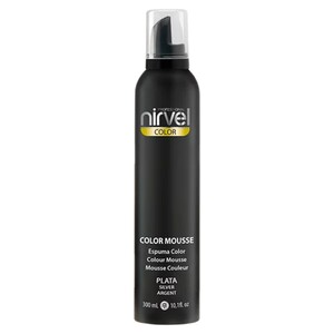 NIRVEL COLOR MOUSSE ESPUMA PARA PEINADO CON COLOR - PLATA