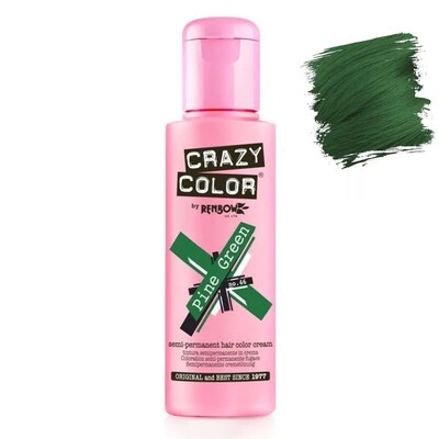 Crazy Color Crema de coloración Semipermanente 46 Pine Green