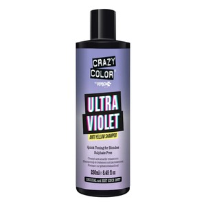 CRAZY COLOR ULTRA VIOLET NO YELLOW SHAMPOO ROXO ANTI-AMARELO