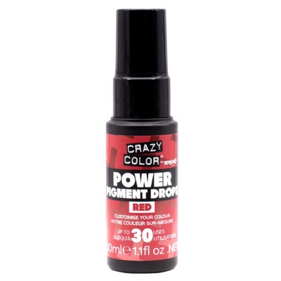 Crazy Color Power Pigment Drops Red