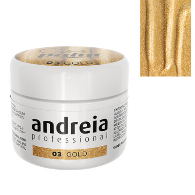 ANDREIA GEL PAINT - 03 GOLD
