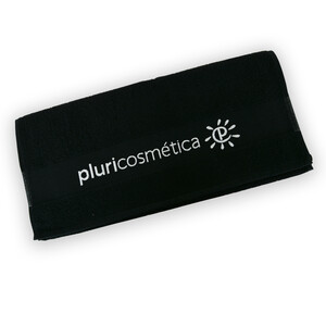 TOALHA PLURICOSMETICA PRETA