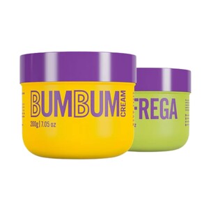 BELEZA BRASILEIRA KIT ESFREGA ESFOLIANTE + BUMBUM CREAM CREME REAFIRMANTE