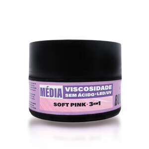 KELLY K BUILDER GEL MEDIUM VISCOSITY - SOFT PINK